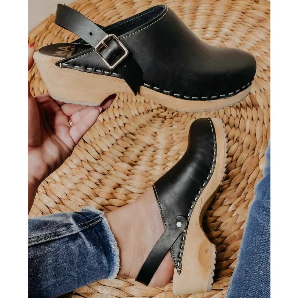 MIA Made in Sweden Alma Swedish Clogs - Leather (For Women) - Picture 8 of 8